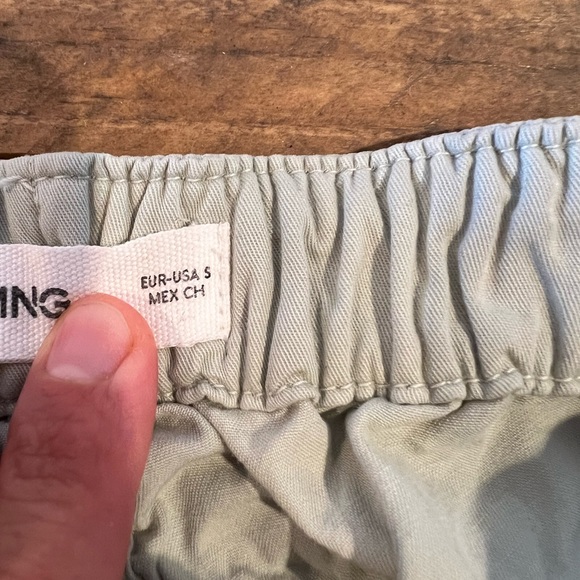 Mango parachute pants small green - Picture 9 of 9